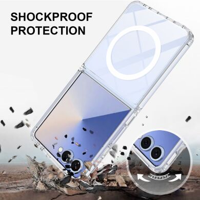 Защитный чехол UniCase AirBag MagSafe для Samsung Galaxy Flip 8 - Clear