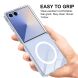 Защитный чехол UniCase AirBag MagSafe для Samsung Galaxy Flip 8 - Clear. Фото 7 из 9