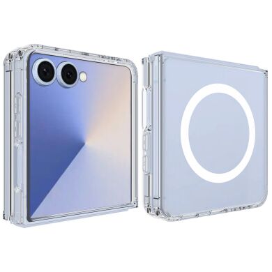 Защитный чехол UniCase AirBag MagSafe для Samsung Galaxy Flip 8 - Clear