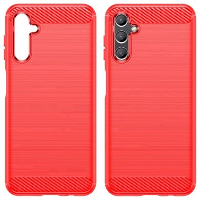 Защитный чехол UniCase Carbon для Samsung Galaxy A14 (A145) - Red