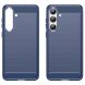 Защитный чехол UniCase Carbon для Samsung Galaxy S25 FE (S731) - Blue. Фото 2 из 13