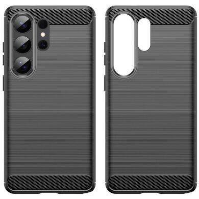 Захисний чохол UniCase Carbon для Samsung Galaxy S26 Ultra - Black