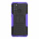 Защитный чехол UniCase Hybrid X для Samsung Galaxy A21s (A217) - Black / Purple. Фото 3 из 10