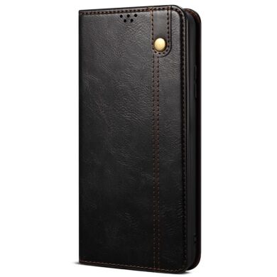 Защитный чехол UniCase Leather Wallet для Samsung Galaxy A04 (A045) - Black