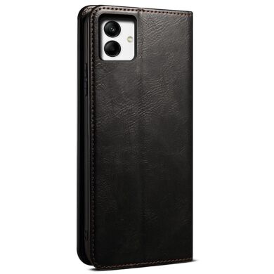 Защитный чехол UniCase Leather Wallet для Samsung Galaxy A04 (A045) - Black