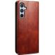 Защитный чехол UniCase Leather Wallet для Samsung Galaxy A16 (A165) - Brown. Фото 6 из 7