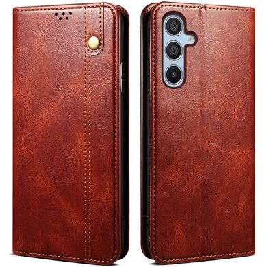 Захисний чохол UniCase Leather Wallet для Samsung Galaxy A54 (A546) - Brown