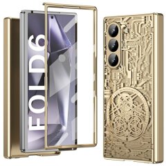 Защитный чехол UniCase Mechanical Legend для Samsung Galaxy Fold 6 - Champagne Gold