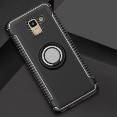 Защитный чехол UniCase Mysterious Cover для Samsung Galaxy J6 2018 (J600) - Black