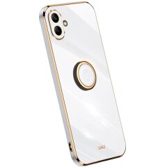 Защитный чехол XINLI Porcelain Ring для Samsung Galaxy A06 (A065) - White