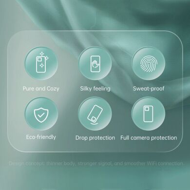 Захисний чохол XINLI Porcelain Ring для Samsung Galaxy S26 Plus (S947) - Cyan