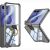 Защитный кейс GKK Aero Pulse для Samsung Galaxy Flip 8 - Transparent Black