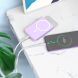 Внешний аккумулятор с беспроводной зарядкой Hoco J109 Easy PD20W MagSafe (5000mAh) - White. Фото 6 из 7