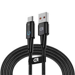 Кабель ArmorStandart AT-AC USB to Type-C (66W, 1.2м) - Black