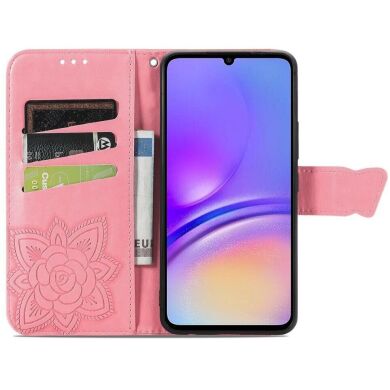 Чохол UniCase Butterfly Pattern для Samsung Galaxy A05 (A055) - Pink