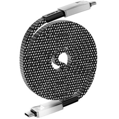 Кабель WIWU Wi-C078 Type-C to Type-C (100W, 5A, 1m) - Silver