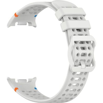 Ремешок Reframe Holes Design для Samsung Galaxy Watch 8 (40/44mm) / 8 Classic - Light Grey