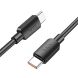 Кабель Hoco X96 100W Type-C to Type-C (1m) - Black
