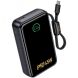Внешний аккумулятор Hoco Q54 Shine PD45W (20000mAh) + кабель Type-C - Metal gray. Фото 2 из 8