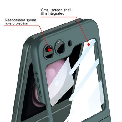 Захисний чохол GKK Strap Design для Samsung Galaxy Flip 5 - Purple