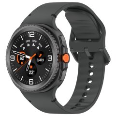 Ремешок ArmorStandart Soft Silicone (S/M) для Samsung Galaxy Watch 8 (40/44mm) / 8 Classic - Dark Grey