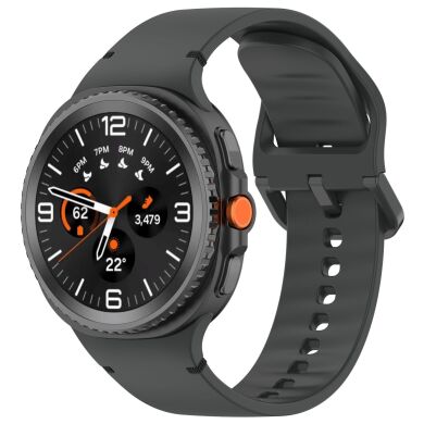 Ремешок ArmorStandart Soft Silicone (S/M) для Samsung Galaxy Watch 8 (40/44mm) / 8 Classic - Dark Grey