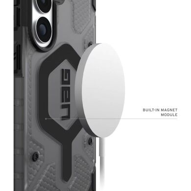Ударостійкий чохол URBAN ARMOR GEAR Pathfinder Clear MagSafe для Samsung Galaxy S26 Plus (S947) 214527113140 - Ash / Black