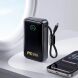 Внешний аккумулятор Hoco Q54 Shine PD45W (20000mAh) + кабель Type-C - Metal gray. Фото 8 из 8