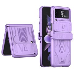Защитный чехол GKK Hinge Case для Samsung Galaxy Flip 3 - Purple