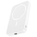 Внешний аккумулятор с беспроводной зарядкой Hoco J109 Easy PD20W MagSafe (5000mAh) - White. Фото 1 из 7