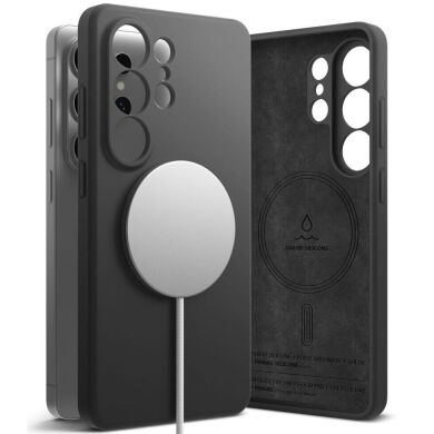 Защитный чехол Ringke Silicone Magnetic для Samsung Galaxy S26 Ultra (S948) 8800328814691 - Black