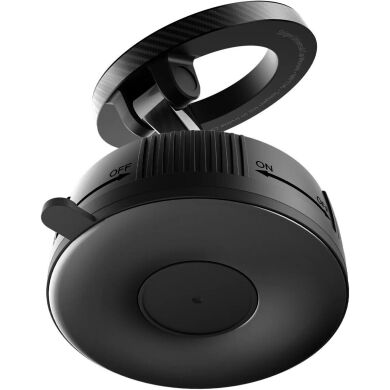 Автомобільний тримач Spigen Magnetic Car Mount MFT36 (ACP11172) - Black