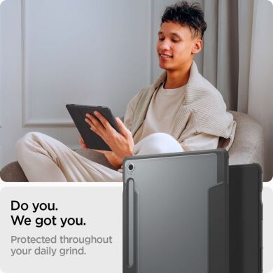 Защитный чехол Spigen (SGP) Ultra Hybrid Pro для Samsung Galaxy Tab S10 FE Plus (ACS09446) - Black