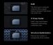 Мережевий зарядний пристрій Baseus GaN3 Pro Desktop Fast Charger 2C+2U (100W) + кабель Type-C to Type-C (100W, 1m) CCGP000101 - Black