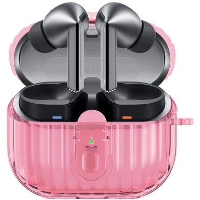 Защитный чехол AHASTYLE WG161 для Samsung Galaxy Buds 3 / Buds 3 Pro - Transparent Pink