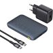 Зовнішній акумулятор Voltme V-Power Combo Kit 22.5W (10000mAh) + кабель Type-C - Deep Blue