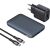 Зовнішній акумулятор Voltme V-Power Combo Kit 22.5W (10000mAh) + кабель Type-C - Deep Blue