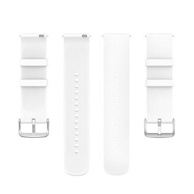 Ремешок Deexe Silicone Band для часов с шириной крепления 22мм - White