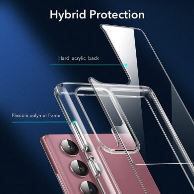 Захисний чохол ESR Air Shield Boost для Samsung Galaxy S22 Ultra (S908) - Black