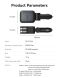 Автомобильное зарядное устройство Hoco Z67A Triunfar PD60W (USB + Type-C) + кабель Type-C to Lightning - Black. Фото 16 из 16