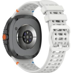 Ремешок Reframe Holes Design для Samsung Galaxy Watch 8 (40/44mm) / 8 Classic - Light Grey
