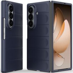 Силиконовый (TPU) чехол Deexe Terra Case (FF) для Samsung Galaxy Fold 8 Ultra - Dark Blue