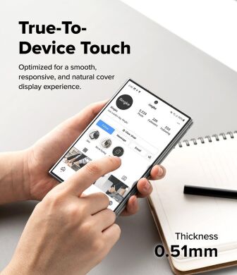 Комплект захисних стекол (2шт) Ringke Easy Slide Tempered Glass для Samsung Galaxy Fold 8 (8800328819375)