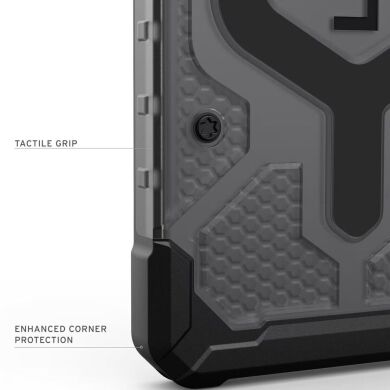 Ударостійкий чохол URBAN ARMOR GEAR Pathfinder Clear MagSafe для Samsung Galaxy S26 Plus (S947) 214527113140 - Ash / Black