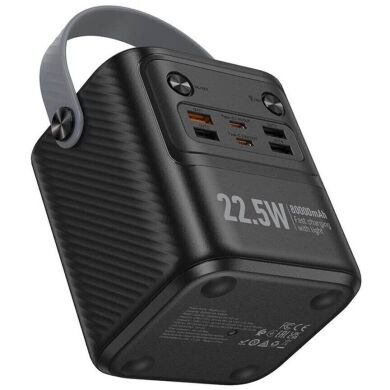 Внешний аккумулятор Hoco J152 Tough 22.5W (80000mAh) - Black