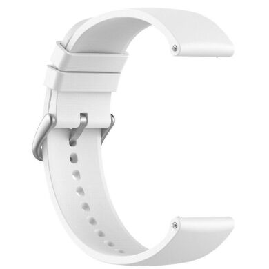 Ремешок Deexe Silicone Band для часов с шириной крепления 22мм - White