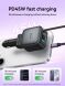 Автомобильное зарядное устройство Hoco Z67A Triunfar PD60W (USB + Type-C) + кабель Type-C to Lightning - Black. Фото 10 из 16