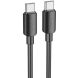 Кабель Hoco X96 100W Type-C to Type-C (1m) - Black