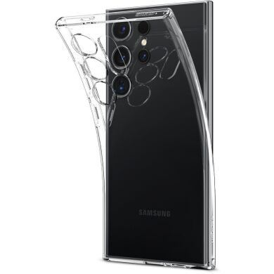 Захисний чохол Spigen (SGP) Liquid Crystal для Samsung Galaxy S24 Ultra (S928) - Crystal Clear