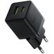 Мережевий зарядний пристрій Baseus Palm C+U (20W) P10111608113-00 - Black